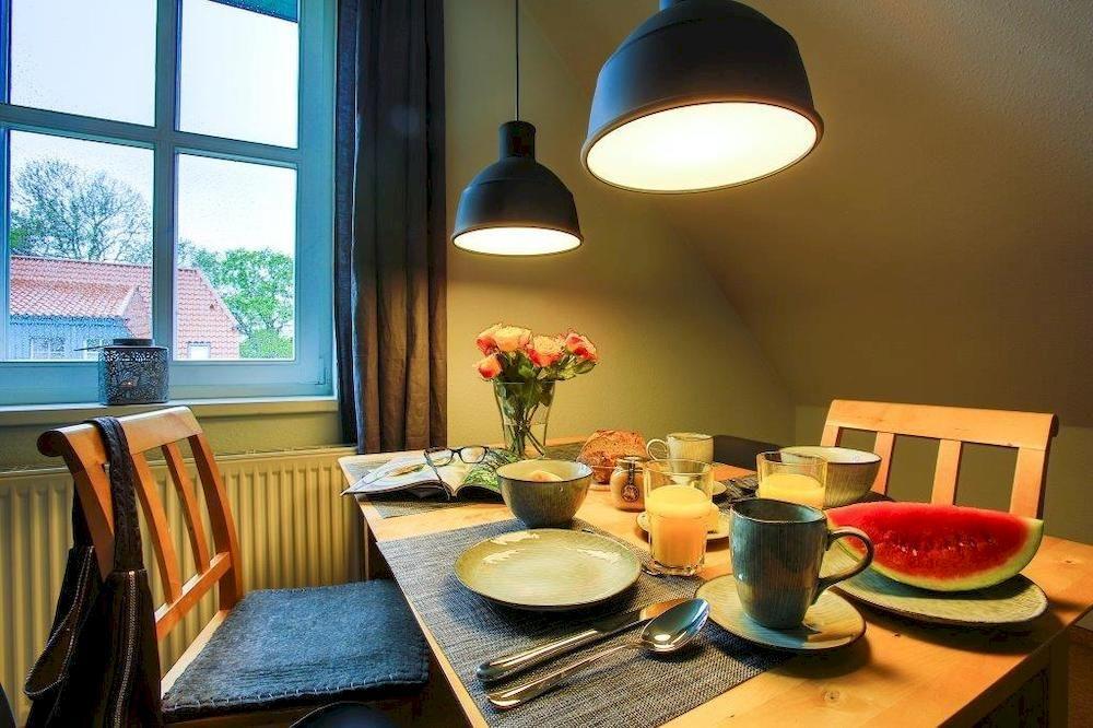 Haus Am Schilf Lejlighed Wieck Eksteriør billede