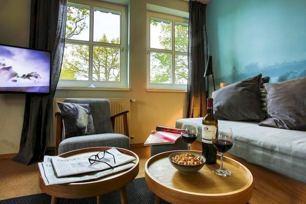 Haus Am Schilf Lejlighed Wieck Eksteriør billede